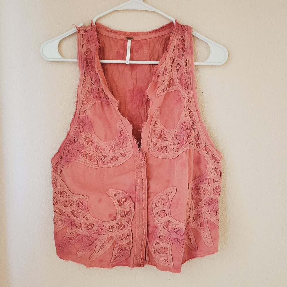 Free People Boho Vest